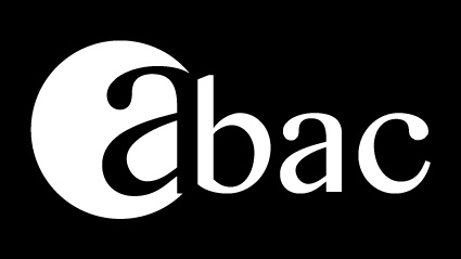 logo simplifié ABAC - fond noir