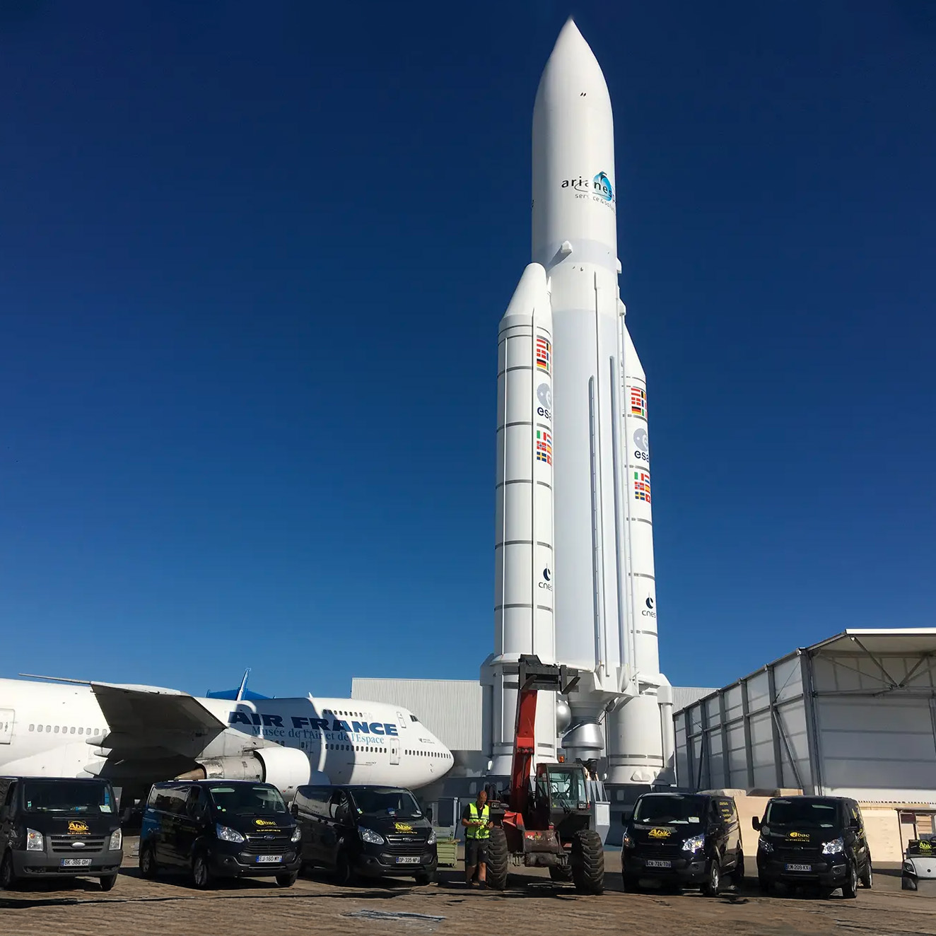exposition & salons - location climatisation et chauffage - musée de l'air et de l'espace
